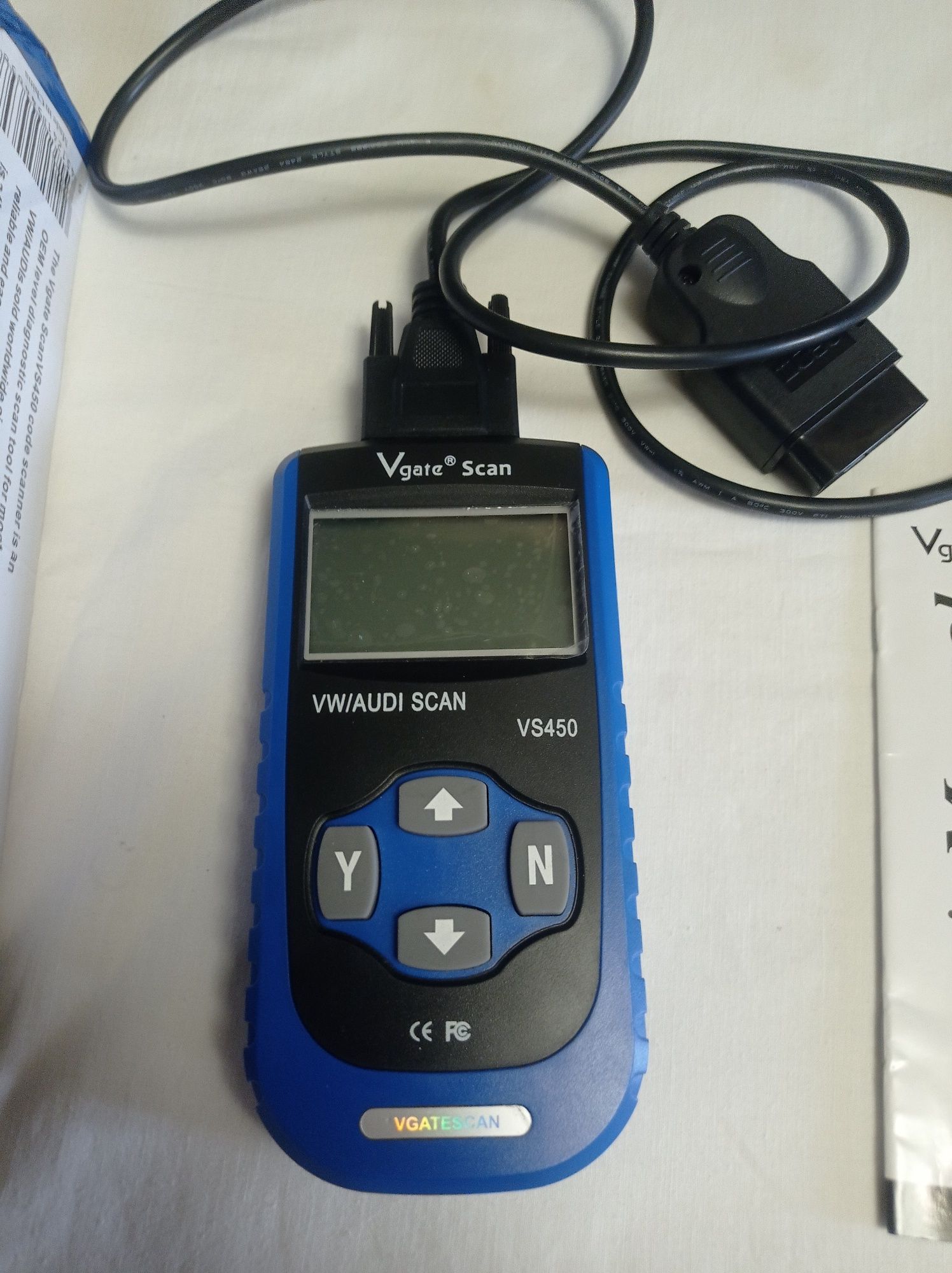 Vgate Scan VS450 —автосканер для VAG (VW, Audi, Skoda, Seat)