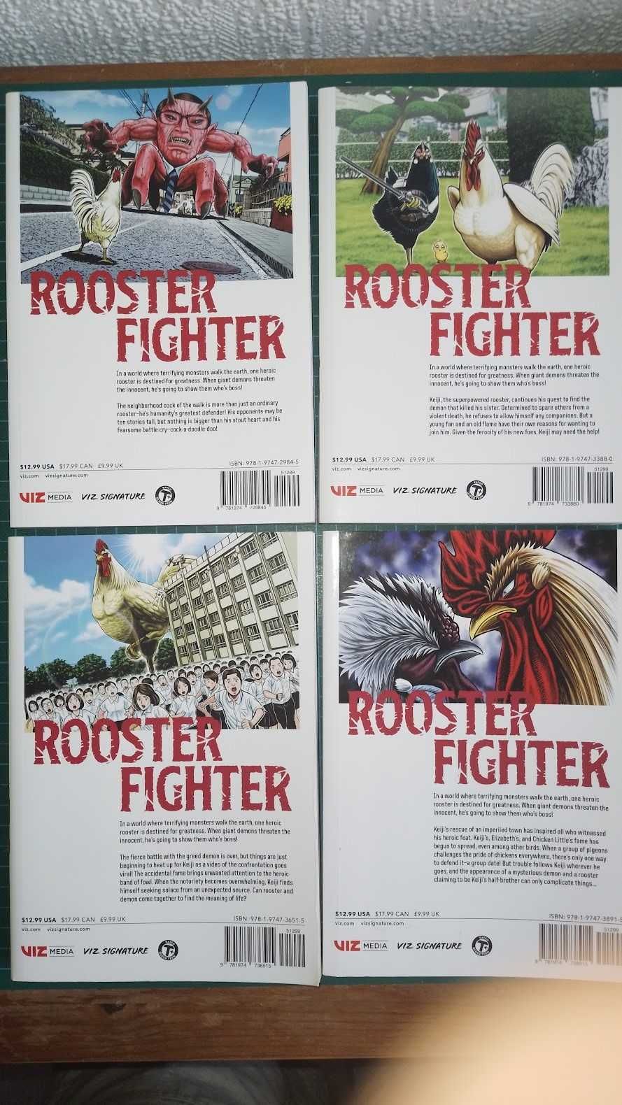 Mangá Rooster Fighter - Versão Inglês