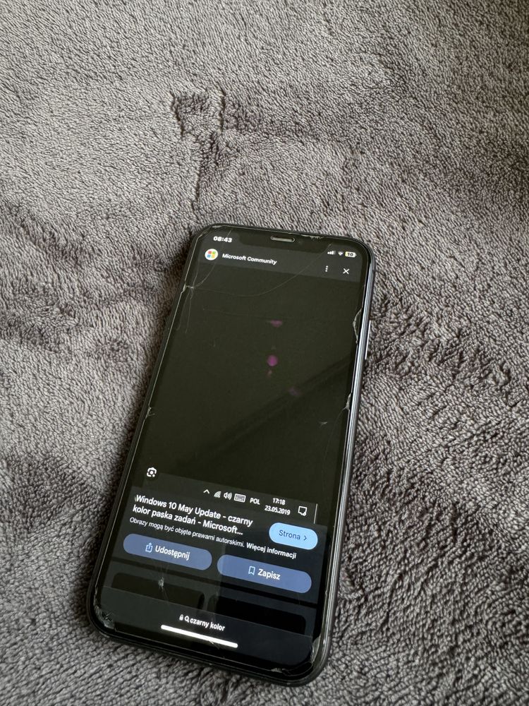 Iphone 11 czarny 128gb
