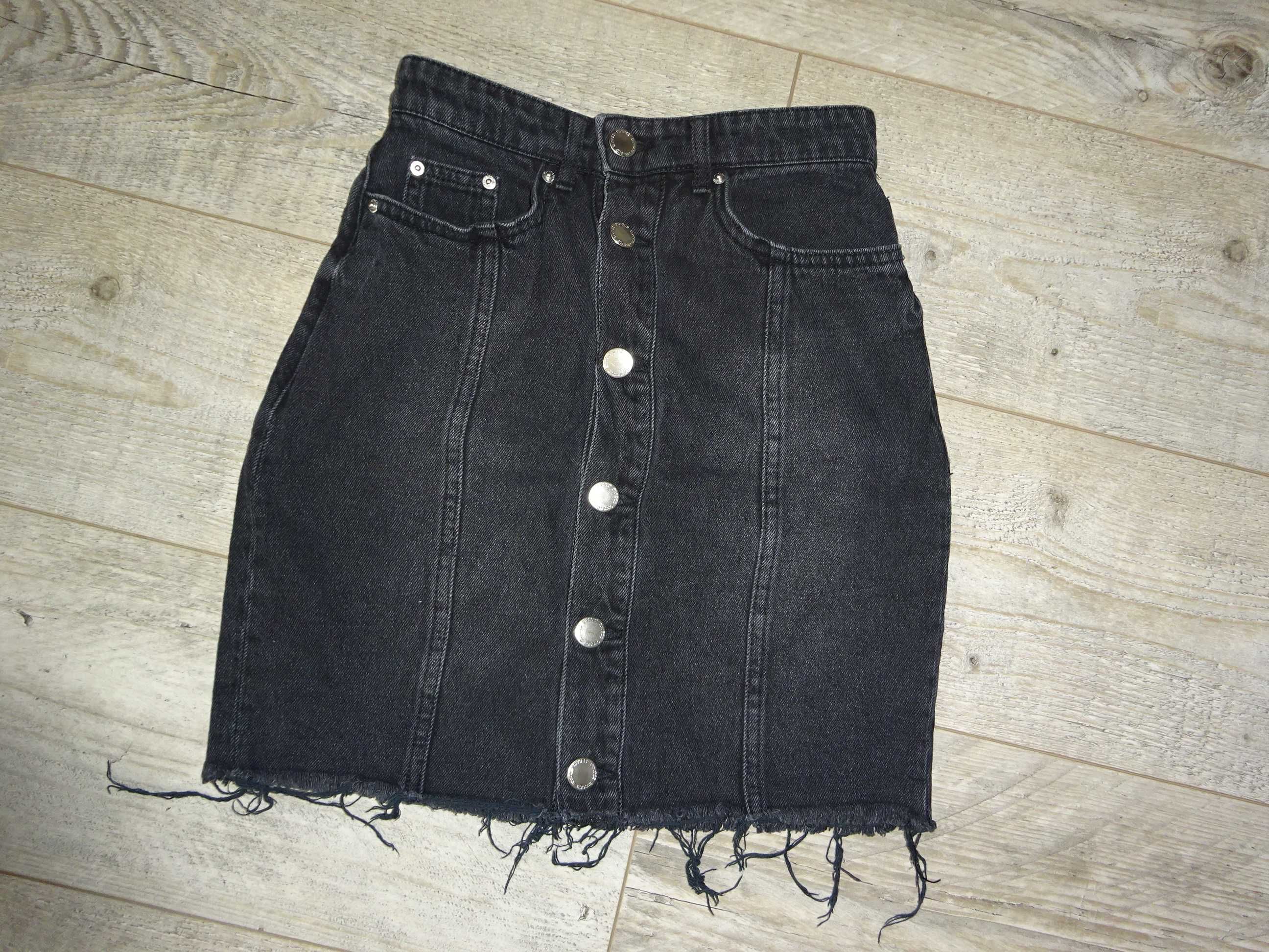 Spódnica jeansowa H&M XXS (32)