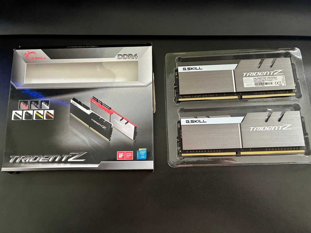 Память G.Skill Trident Z 16GB (2*8) DDR4-3200