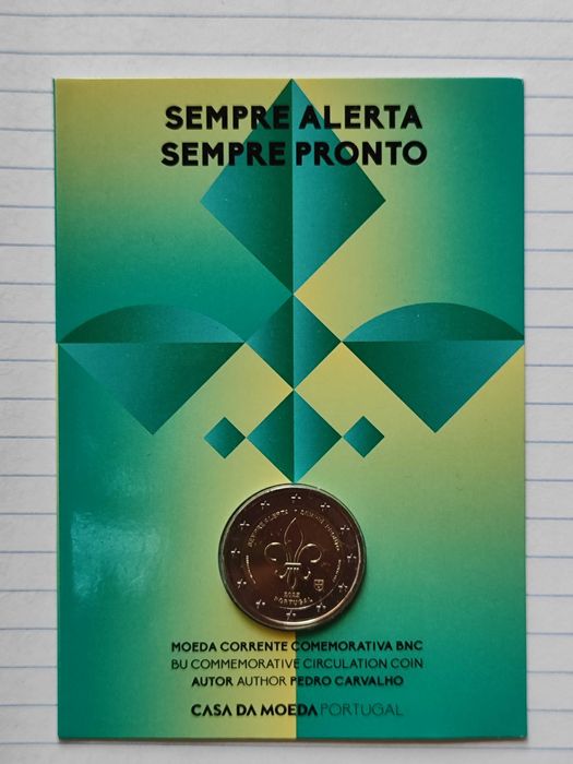 Moeda de 2€ BNC dos Escuteiros