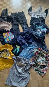 Pakiet dla chłopca 164 170 spodnie koszulki bluzy Cropp H&M