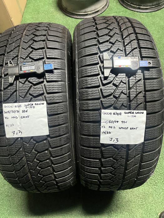 2x 205/50/17 93V GOODRIDE ZUPER SNOW Z-507 opona zimowa XL 3PMSF RANT
