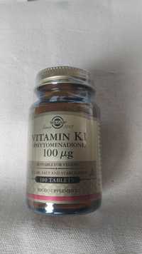 Вітамін К1 Solgar Vitamin K 100 mcg (phytomenadione) 100 tabs