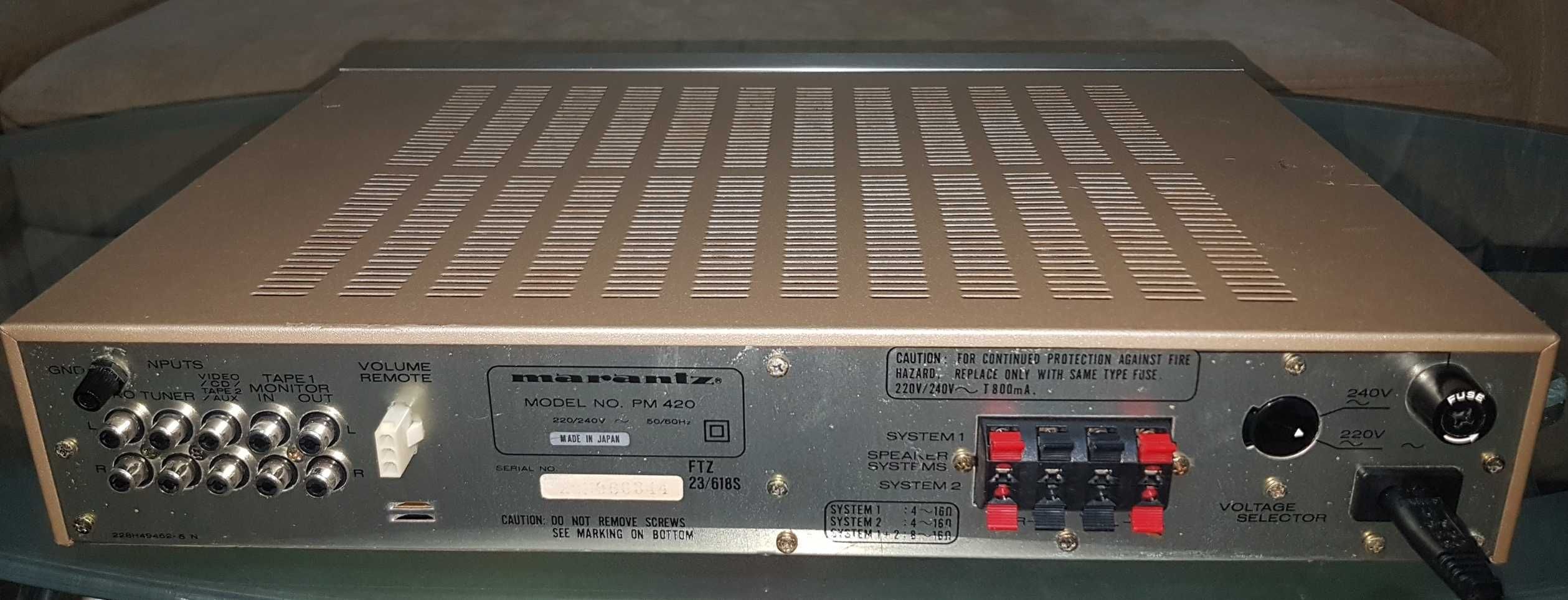 Усилитель MARANTZ PM-420 made in Japan