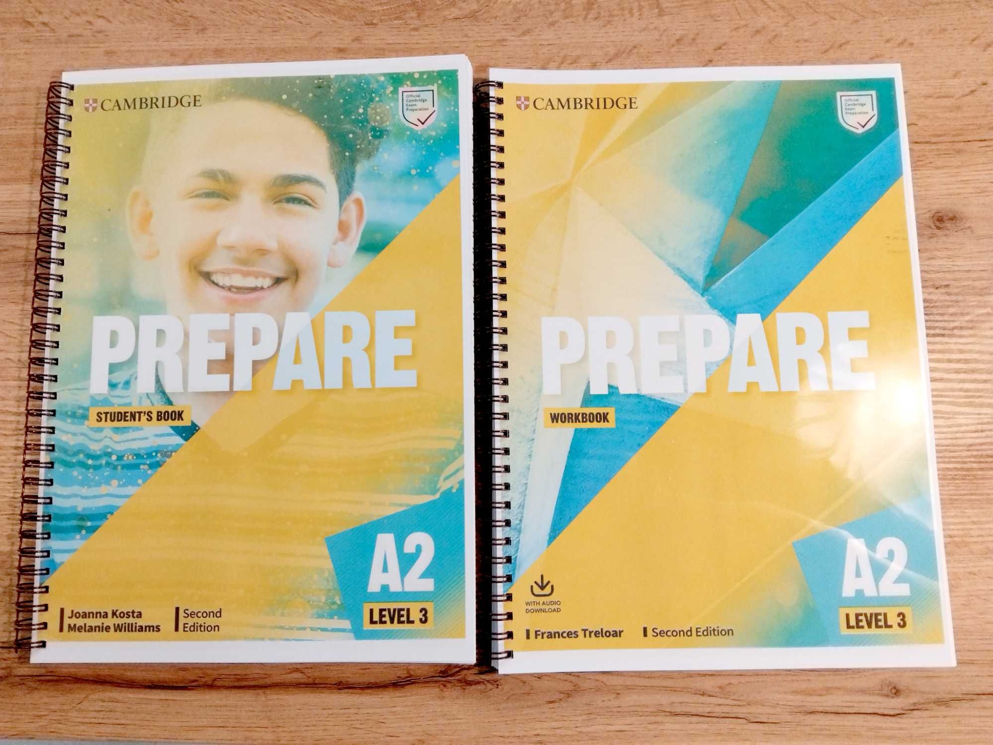 Prepare! 2nd second edition A2 Level 3 Підручник та зошит