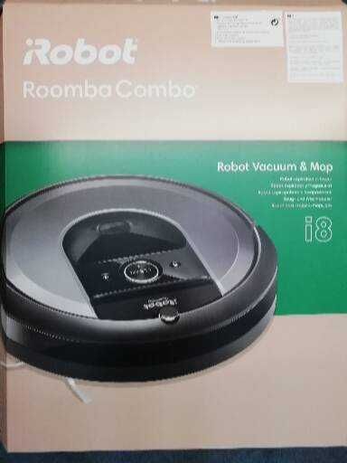 Aspirador iRobot Roomba Combo i8 (com mopa - aspira e lava)