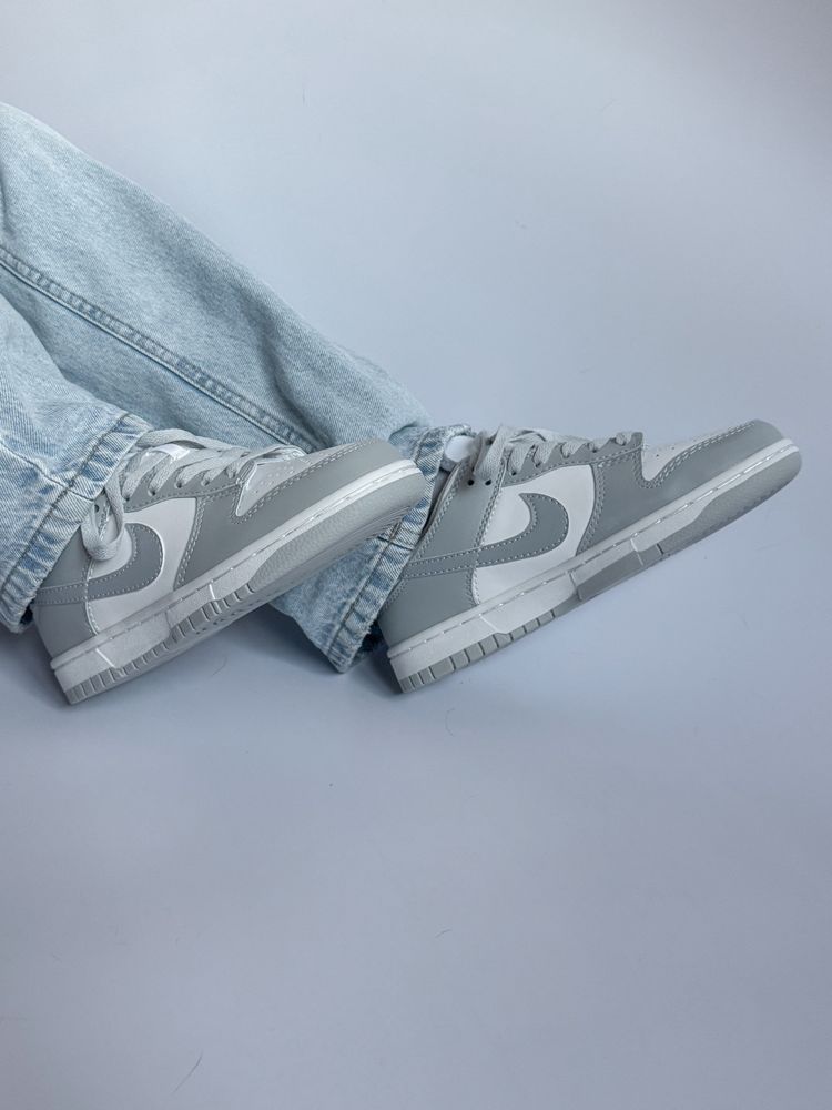 Nike dunk grey, сірі найк данк, 36-45р