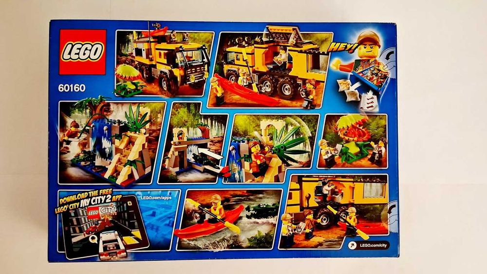 Lego City 60160 Jungle Mobile Lab selado