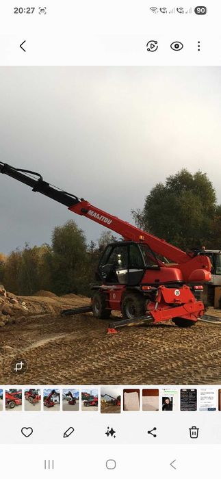 Ładowarka teleskopowa Manitou MRT2150 z Niemiec Okazja!