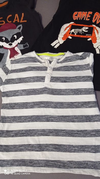 Bluzki dla chłopca rozm.104