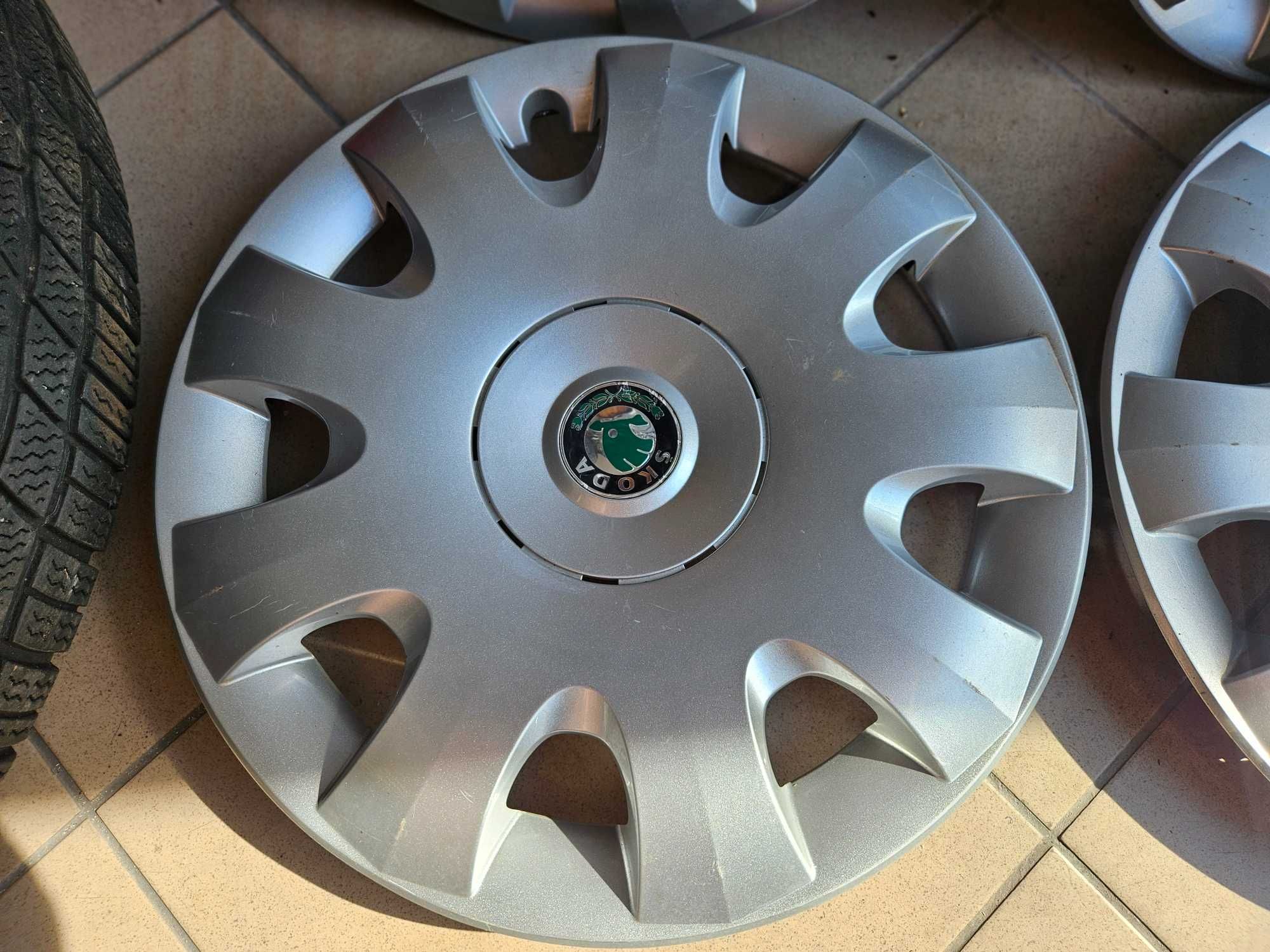 Kołpaki Dekle Skoda Oryginał 15
