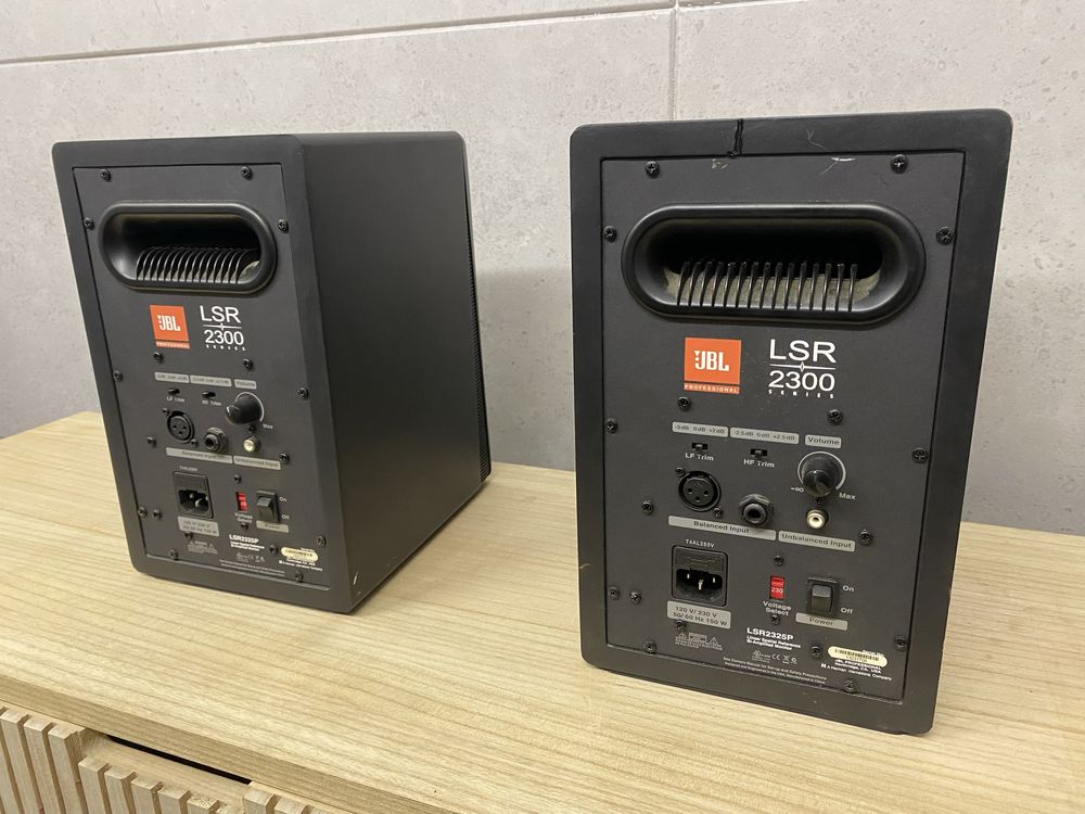 JBL LSR 2325P - monitory studyjne odsluchy aktywne, hi-end,