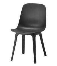 IKEA ODGER Krzesło, antracyt, czarne