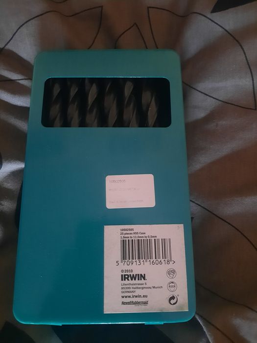 Zestaw 25 wierteł HSS PRO DIN-338 [105.02505] NOWE