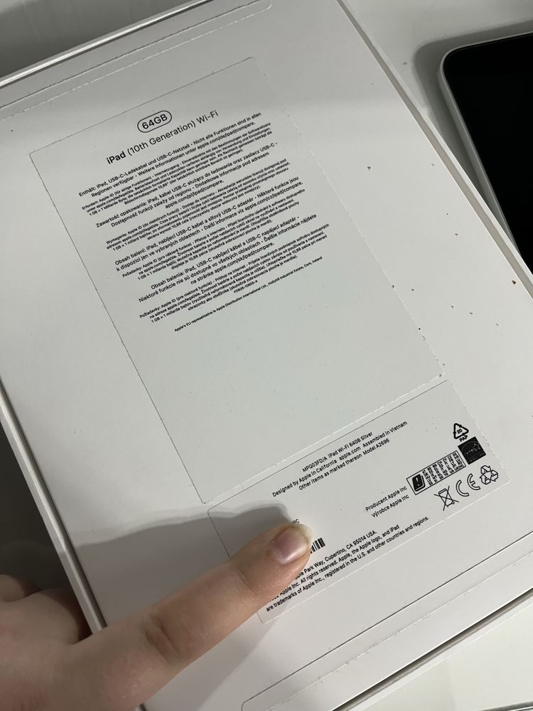 Ipad 10 generacji 2022 64 + rysik Apple + klawiatura gwarancja zestaw