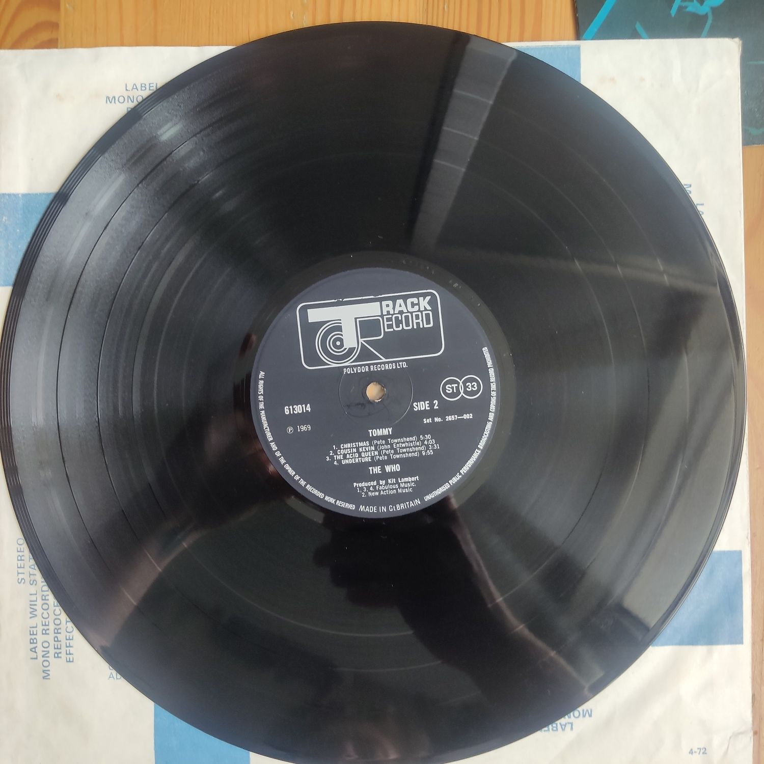 The Who Tommy vinyl 613013