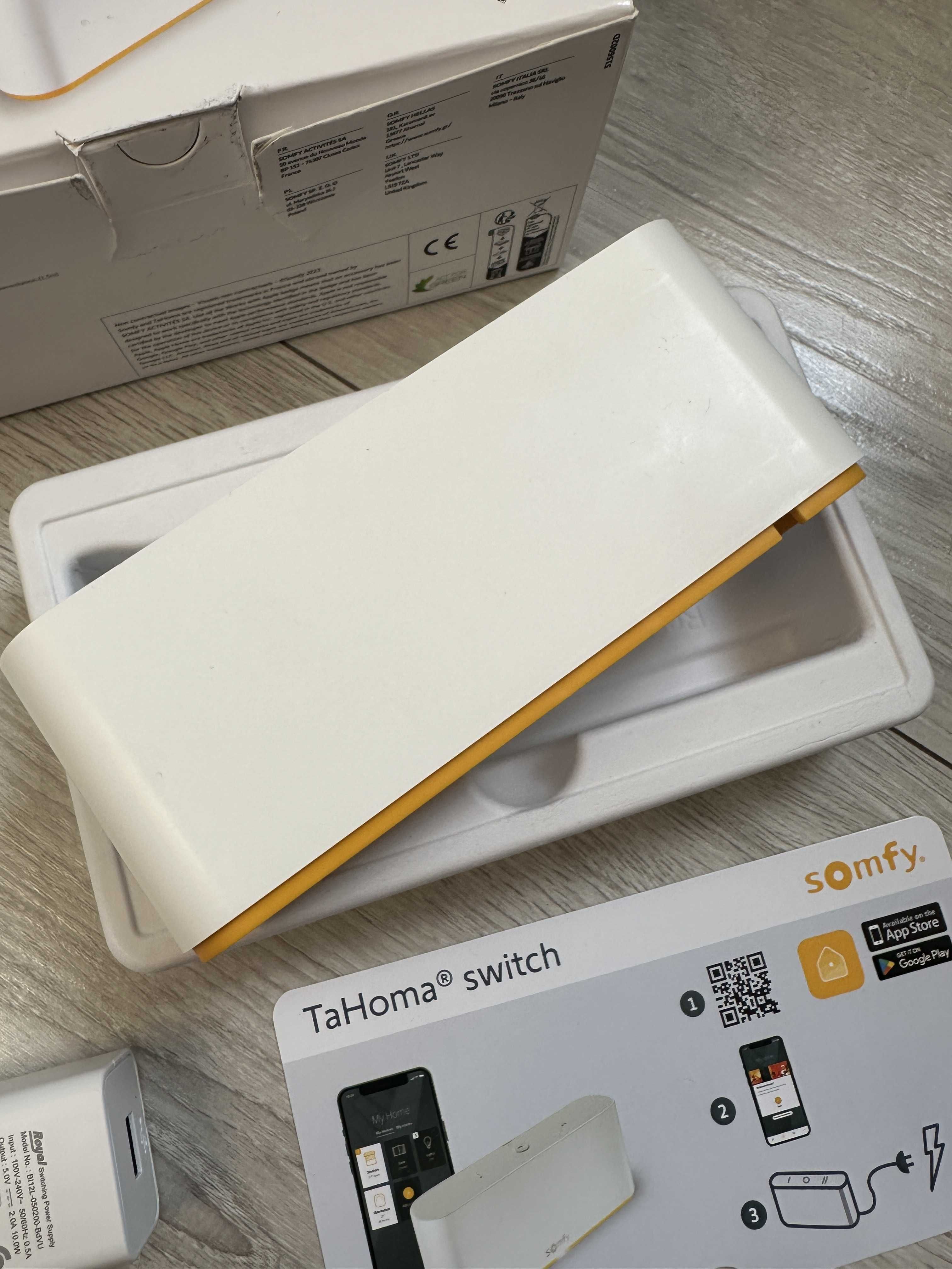 Somfy Tahoma Switch wifi zigbee / homekit / IO / RTS