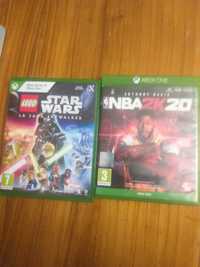 Gry Xbox One Zestaw 2 gier Star Wars i NBA 2K20