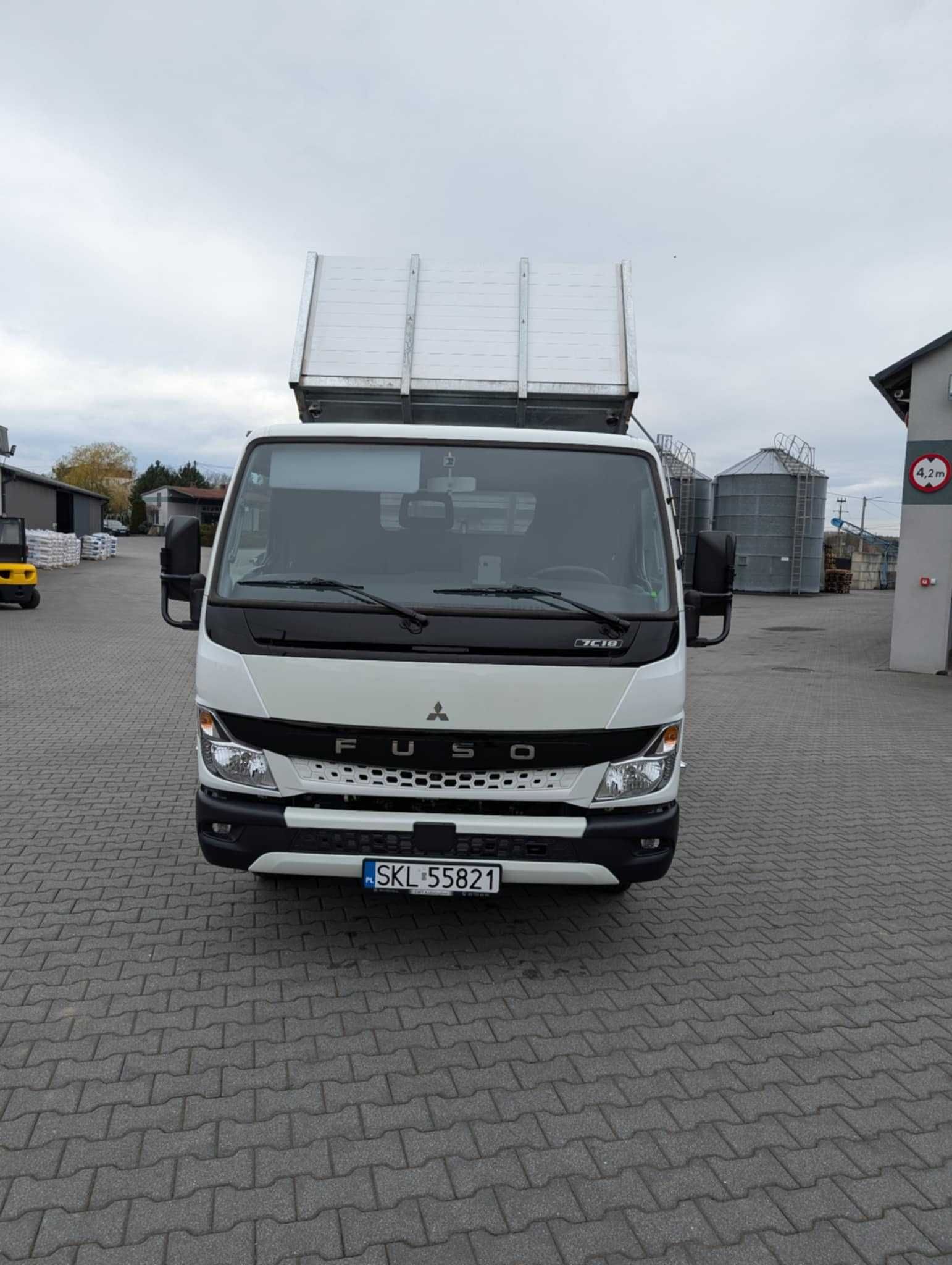 FUSO Canter 7C18 NOWY, Wywrot 3-strony, Ocynk,Ładowność 4070Kg,Zamiana
