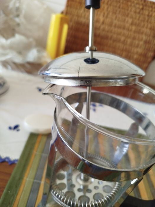 Cafeteira para chá ou café em vidro