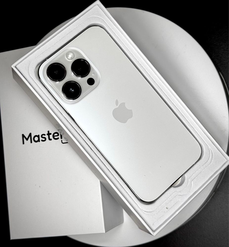 Apple iphone 14 pro 128gb silver jak nowy 100% bat 6msc gwar
