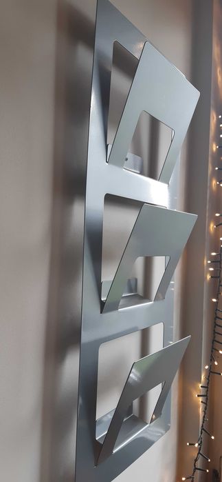 Ikea półka na magazyny, gazety, dokumenty-szara, metal