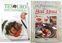 Livros de Culinária: Tesouro das Cozinheiras / Os Prazeres da Boa Mesa