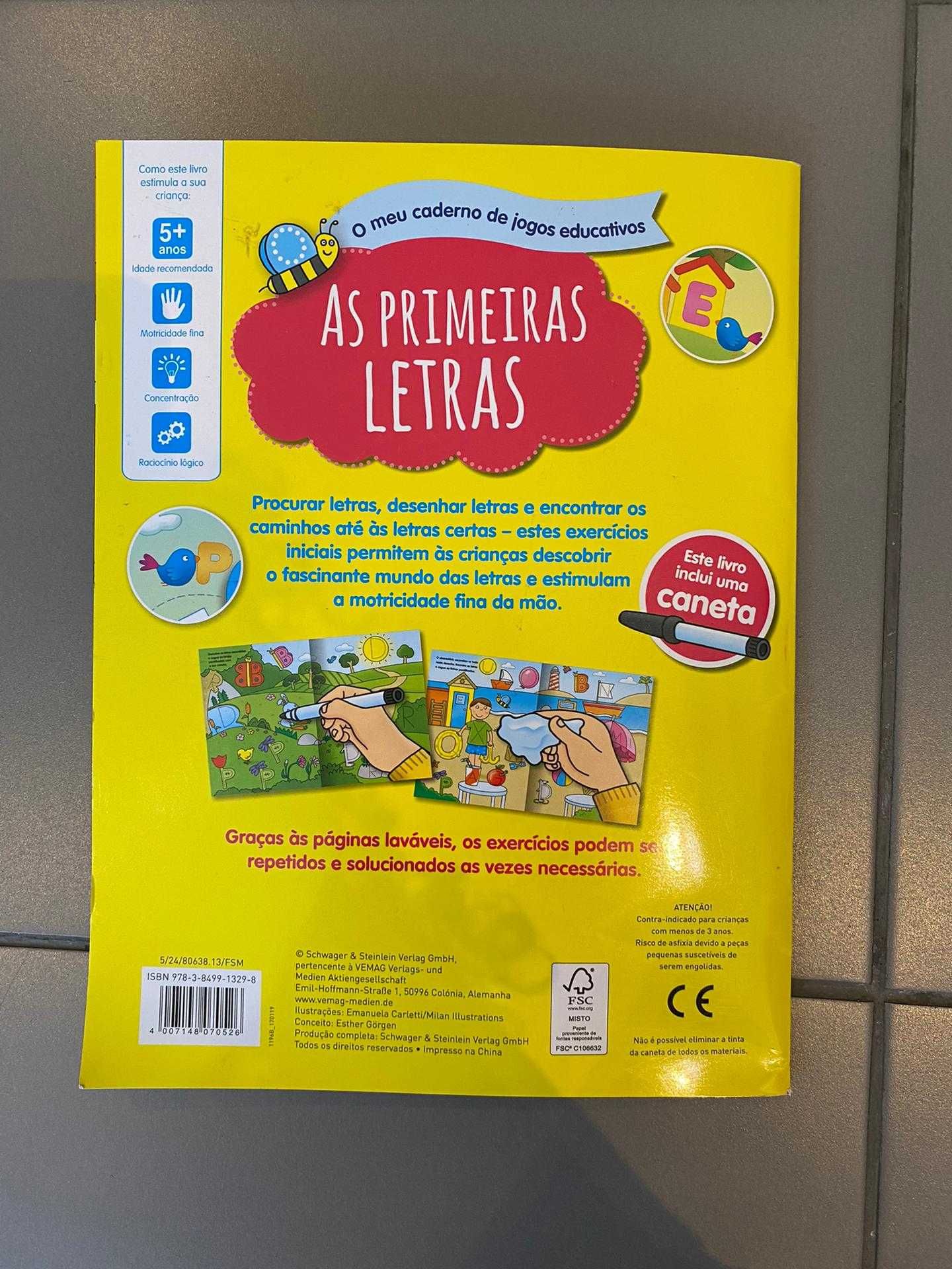 Livros de criança educativos