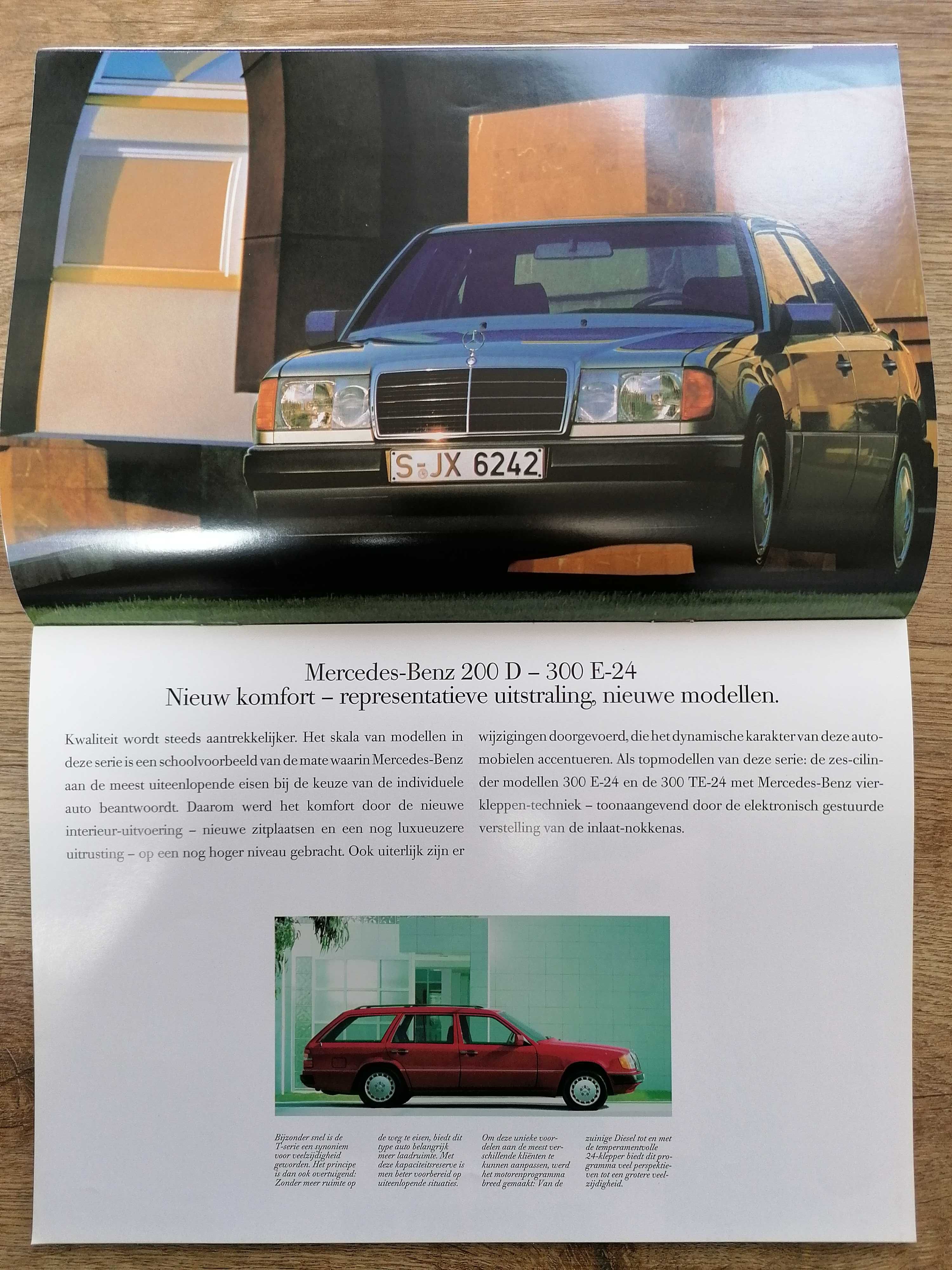 Prospekt Mercedes 190 W124 W126 SEC SL