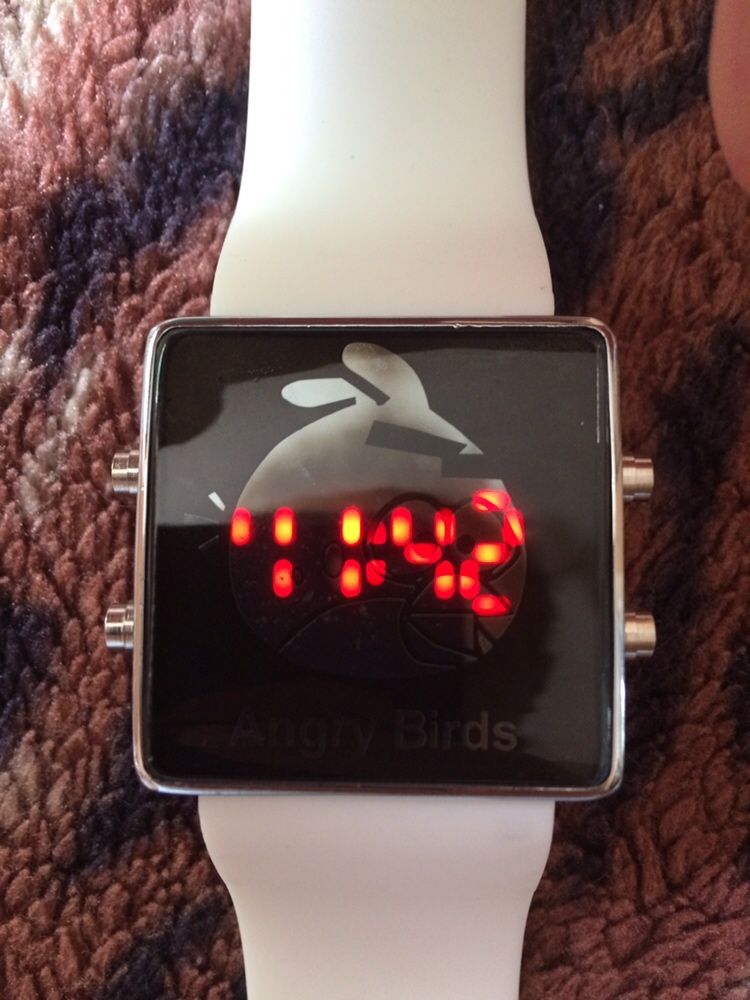 LED-Часы Angry Birds