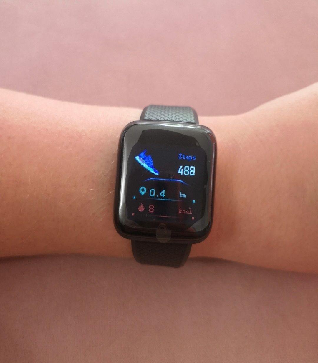Nowy smartwatch męski zegarek czarny nie garmin samsung