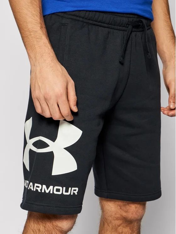 Мужские шорты Under Armour Big logo черные андер армор