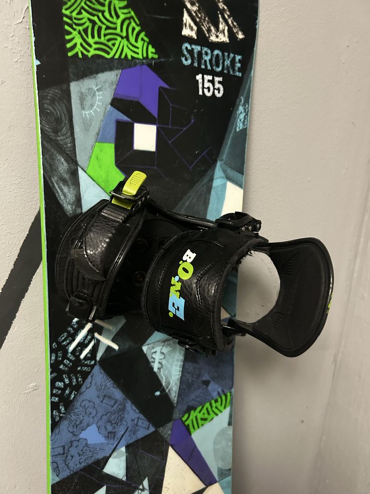 Сноуборд Volkl stroke 155 + кріплення Bone