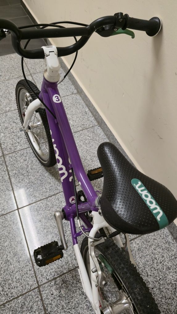 Rowerek dziecięcy WOOM 3 fioletowy