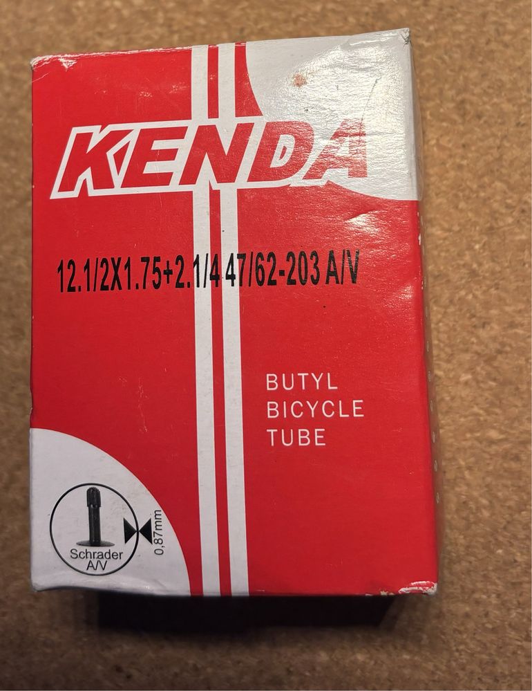 dętka rowerowa Kenda 12.1/2 x 1.75+2.1