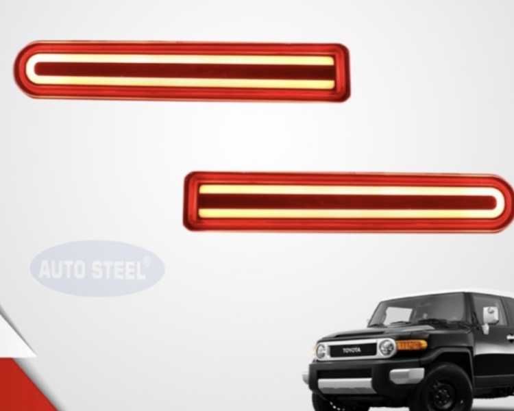 Габариты LED в зад бампер Toyota FJ Cruiser 04-19 диодные