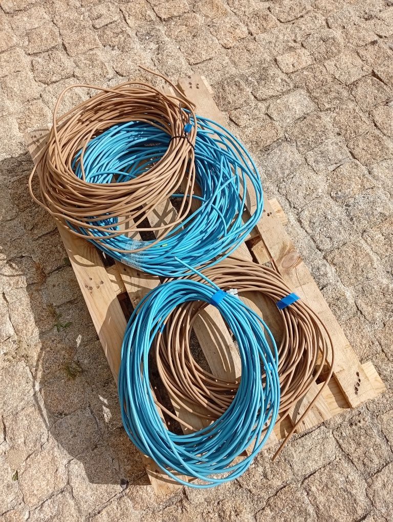 Cabos 16mm cobre rígido NU (fase e neutro)