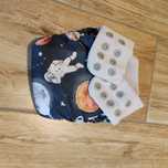 Pielucha wielorazowa Jooppi AIO pants V2 L kosmos