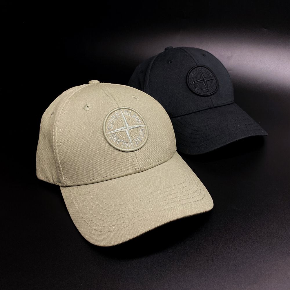 Кепка Stone island olive cap оригінал