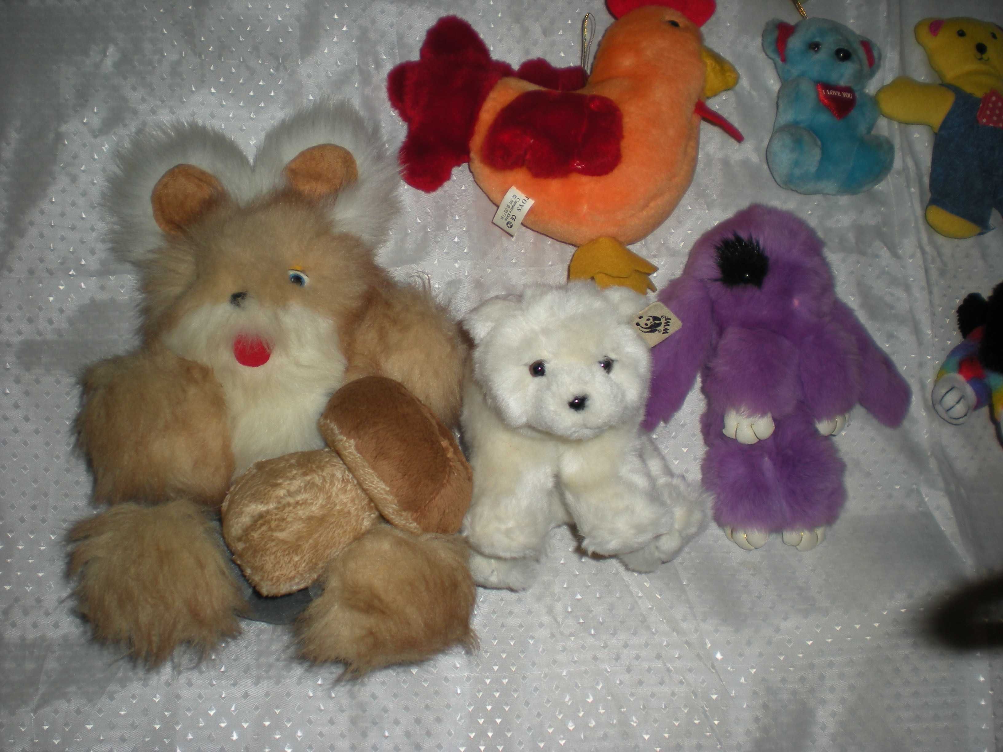 Мягкая детская игрушка заяц, медведь, собака