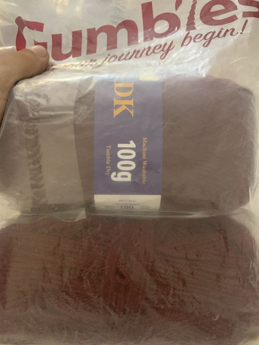 Крючки для вязания и нитки