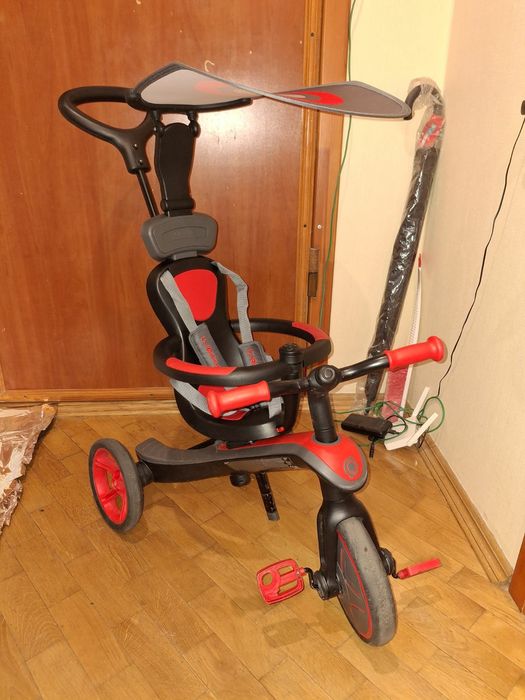 Дитячий велосипед (велобіг) Globber Explorer Trike red