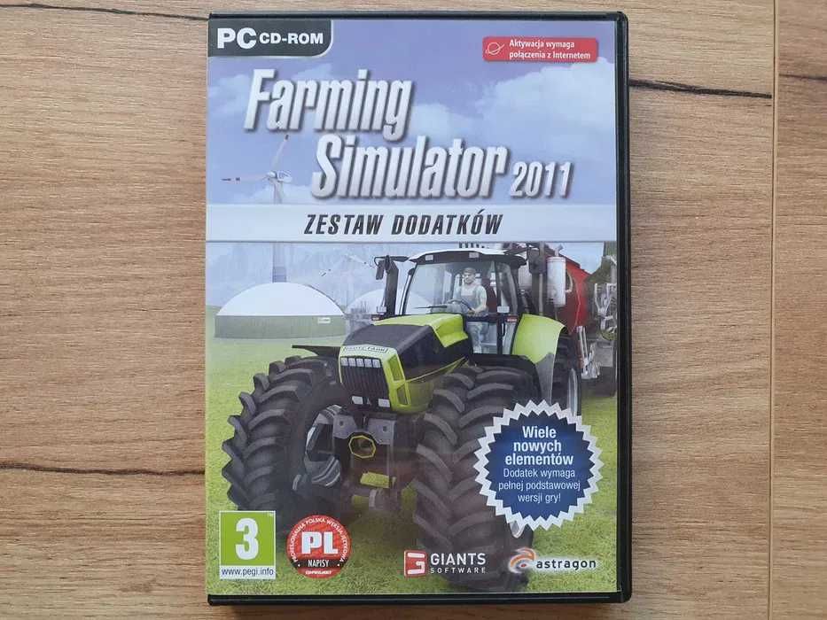 Gra Symulator Farmy 2011 + Zestaw dodatków [PC]