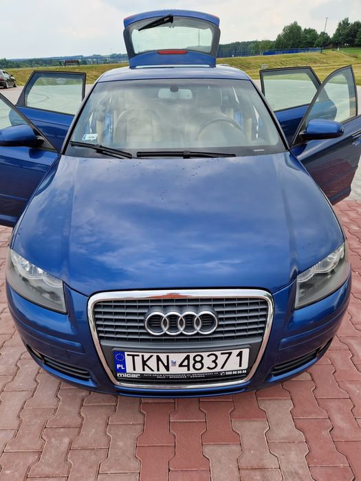 Audi A3 8P Alu 17, skóra