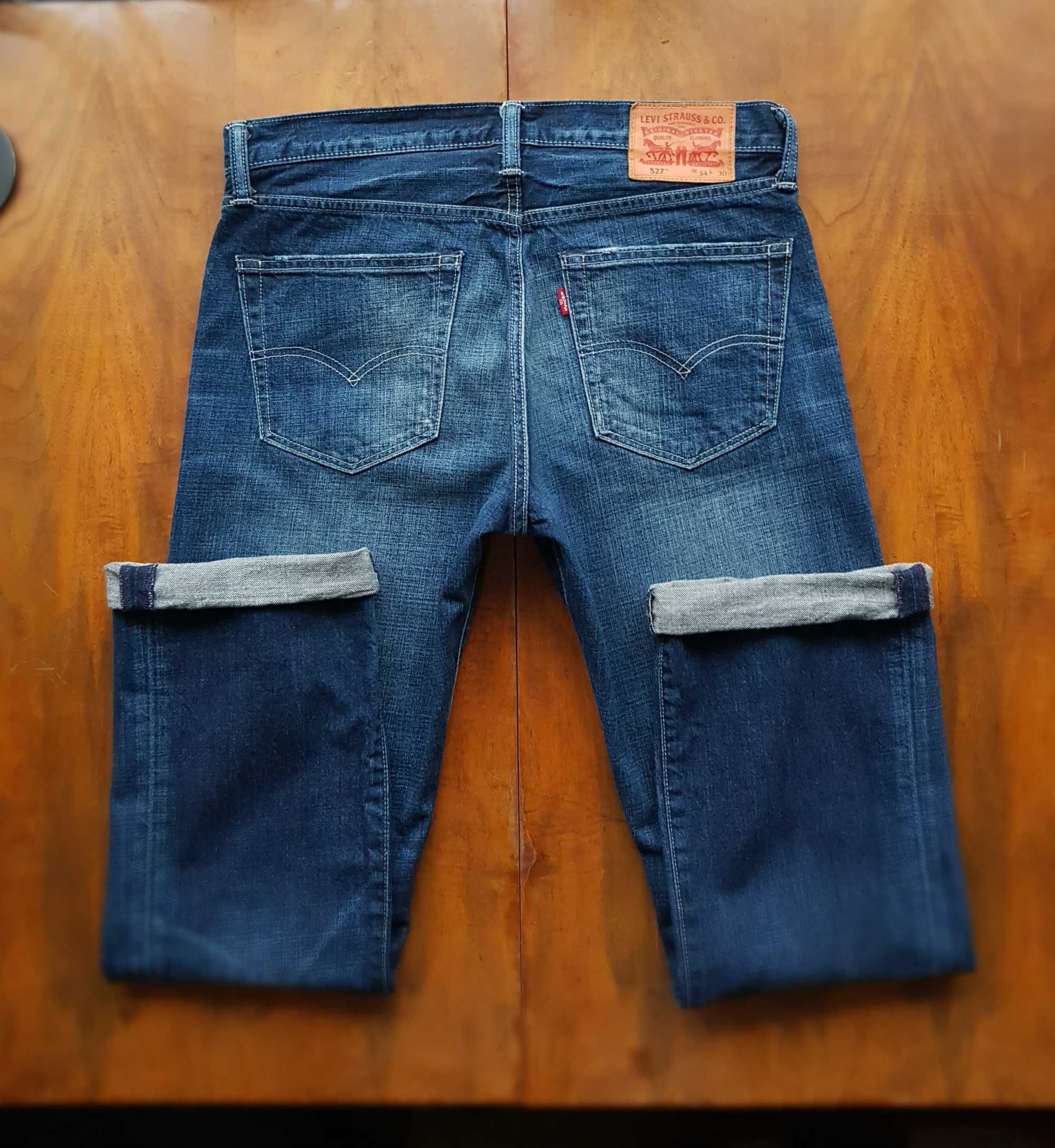 Джинсы (Levis 527) размер w34-L32