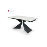 Stół ze spieku kwarcowego rozsuwany 180-260x90cm OSUNA