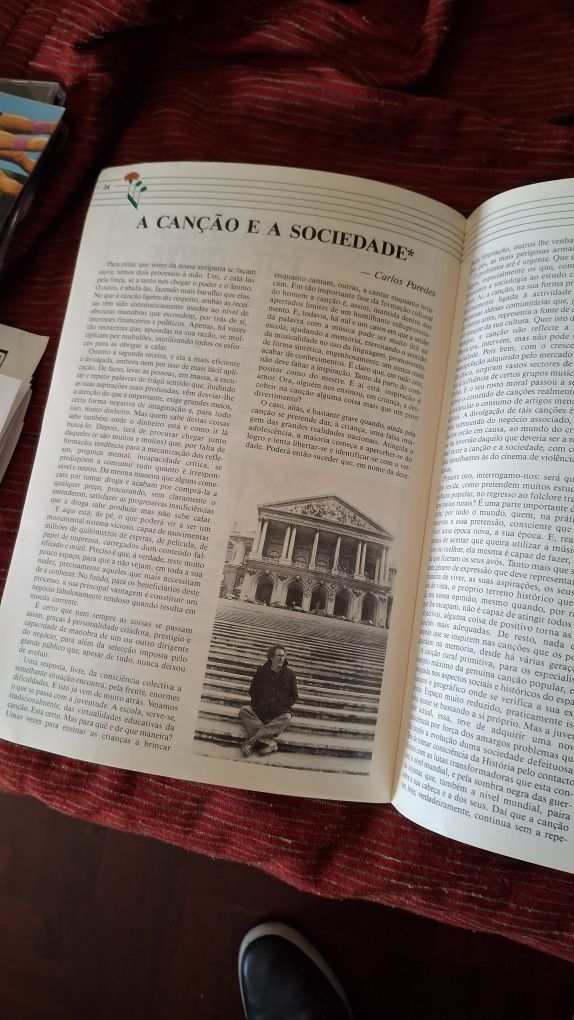 José Afonso zeca revista 1991 festival Amadora Giacometti carlos pared
