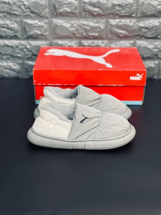 Сноубутсы Puma, дутики Пума, Тапочки для улицы, двор, не промокают